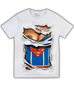 Прикольные футболки: Мегабюст - superwoman (3d футболка)